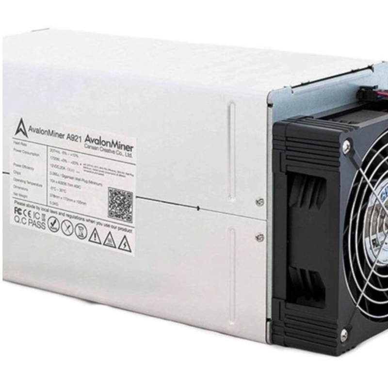 12V Bitcoin Curecoin Canaan AvalonMiner 921 20T 1700W 70 decybeli